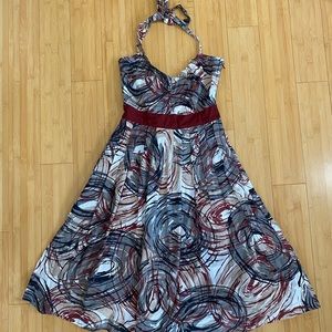 Anthropologie halter dress size 0